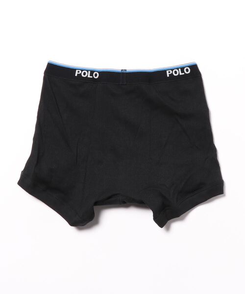 GUNZE（グンゼ）の「POLO BCS/ポロ ビーシーエス ボクサーパンツ ブランドロゴ（ボクサーパンツ・メンズ・ネイビー/ブラック/杢グレー・MEDIUM/X-LARGE/LARGE）」の4枚目の写真