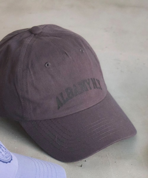 Green　Parks（グリーンパークス）の「・ロゴptCAP（キャップ・レディース・ピンク/アイボリー/チャコールグレー/ブルー/ベージュ・FREE）」の3枚目の写真