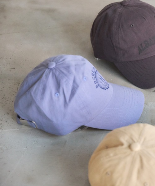 Green　Parks（グリーンパークス）の「・ロゴptCAP（キャップ・レディース・ピンク/アイボリー/チャコールグレー/ブルー/ベージュ・FREE）」の4枚目の写真