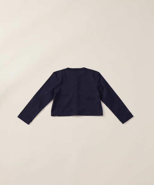 IENA ENFANT(イエナアンファン)の「【BASIC】エトワールスナップカーディガンbaby-kids(80cm-150cm)(カーディガン/ボレロ・レディース・イエロー/ピンク/ネイビー/グレー/ブラック・MEDIUM/LARGE/X-LARGE/SMALL/X-SMALL)」の7枚目の写真