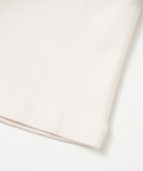 X-girl（エックスガール）の「OVAL LOGO S/S BABY TEE（Tシャツ/カットソー・レディース・イエロー/ホワイト/チャコール・M/S）」の12枚目の写真