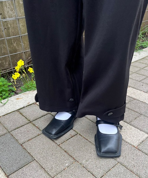 Birthday room（バースデイルーム）の「ZIPあきルーズサロペット（サロペット/オーバーオール・レディース・ブラック・FREE）」の8枚目の写真