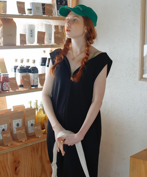 Birthday room（バースデイルーム）の「ZIPあきルーズサロペット（サロペット/オーバーオール・レディース・ブラック・FREE）」の17枚目の写真