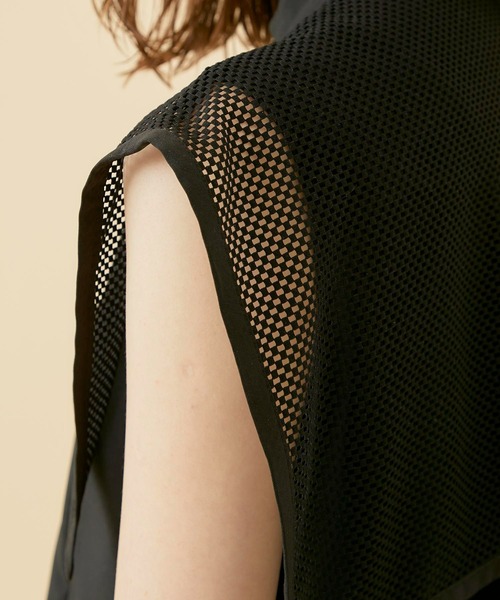 CITY TOKYO（シティトウキョウ）の「チェッカーレースカバーシャツ（シャツ/ブラウス・レディース・サックスブルー/ブラック/ホワイト・FREE）」の21枚目の写真