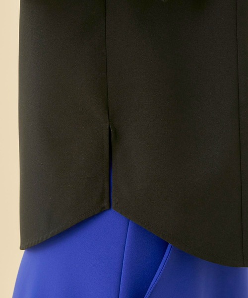 CITY TOKYO（シティトウキョウ）の「チェッカーレースカバーシャツ（シャツ/ブラウス・レディース・サックスブルー/ブラック/ホワイト・FREE）」の22枚目の写真