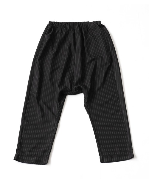 アンティカ antiqua ストライプ柄ゆったりサルエルパンツ 新品 ストライプ柄サルエルパンツ（その他パンツ）｜antiqua