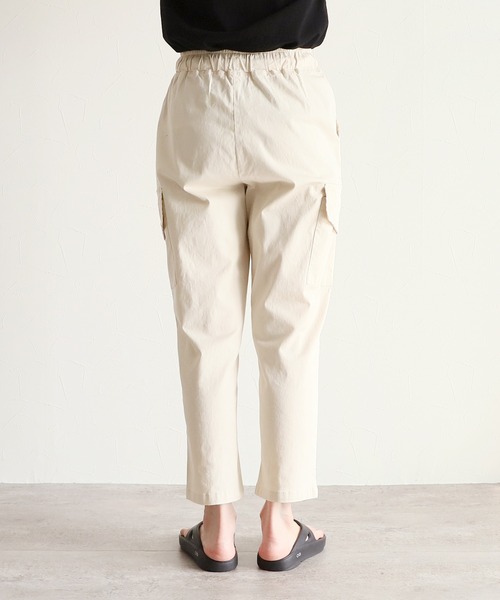 reca(レカ)の「カーゴパンツ(カーゴパンツ・レディース・カーキ/キナリ/ブラック/ブルー・FREE)」の13枚目の写真