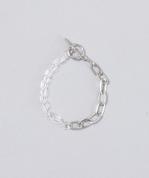 Figments | クリアチェーンミックスブレスレット(ブレスレット)