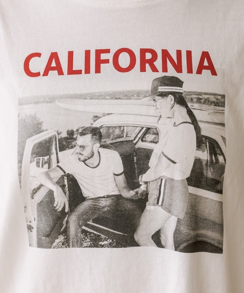 mline（エムライン）の「[mline] photo Tシャツ（Tシャツ/カットソー・レディース・チャコールグレー/オフホワイト・FREE）」の13枚目の写真