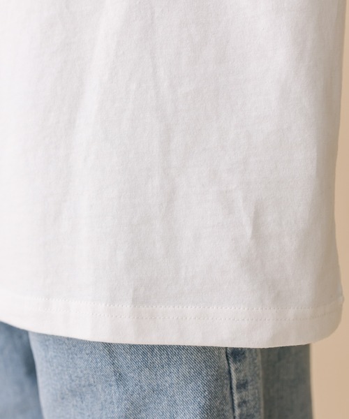 mline（エムライン）の「[mline] photo Tシャツ（Tシャツ/カットソー・レディース・チャコールグレー/オフホワイト・FREE）」の15枚目の写真