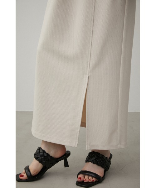 AZUL by moussy（アズールバイマウジー）の「CUT TIGHT SKIRT/カットタイトスカート（スカート・レディース・ライトベージュ/ブラック・SMALL/MEDIUM）」の16枚目の写真