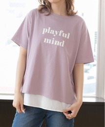ロゴプリント オーバーサイズ Tシャツ