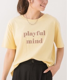 ロゴプリント オーバーサイズ Tシャツ