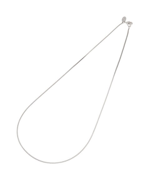 tk.TAKEO KIKUCHI（ティーケータケオキクチ）の「◆シングルチェーンネックレス（ネックレス・メンズ・シルバー/ブラック/ゴールド・00）」の4枚目の写真