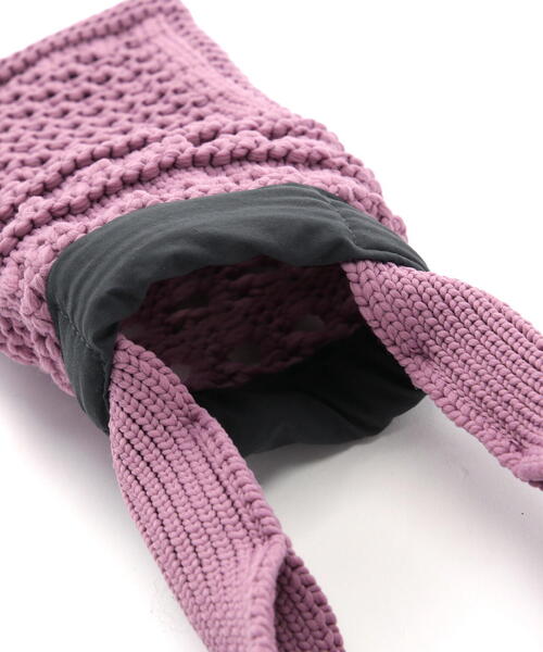 KNii(ニー)の「KNii(ニー) 別注THE memo フォンショルダー(ショルダーバッグ・レディース・イエロー/パープル・F)」の7枚目の写真