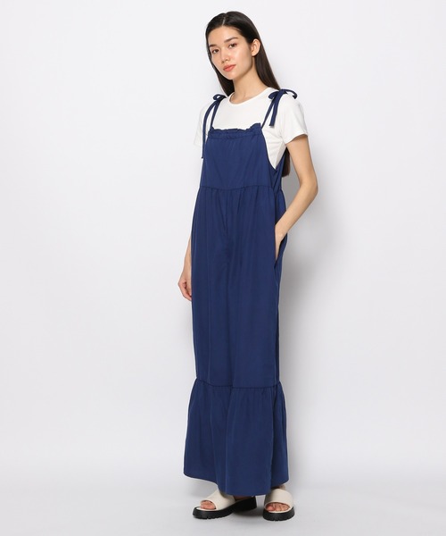 FOREVER 21（フォーエバー トゥエンティーワン）の「裾フレアキャミオールインワン（つなぎ/オールインワン・レディース・ブラック/ネイビー・SMALL/MEDIUM）」の19枚目の写真