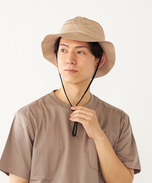 SHIPS Colors（シップス カラーズ）の「SHIPS Colors: サファリ ハット（キャップ・メンズ・ネイビー/ベージュ/ブラック・ONE SIZE）」の12枚目の写真