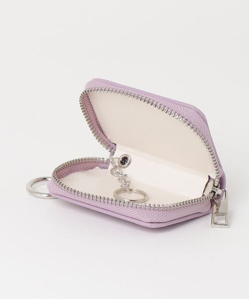 WEGO（ウィゴー）の「WEGO/【一部店限定】コンパクトキーケース（キーケース/キーアクセサリー・レディース・ベージュ/パープル/ブラック/シルバー・FREE）」の8枚目の写真