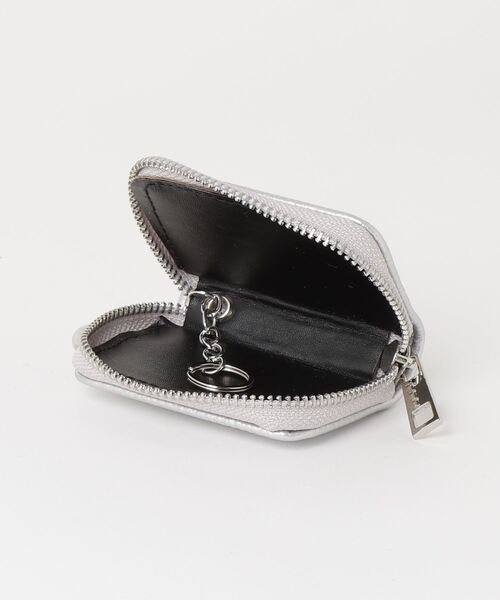 WEGO（ウィゴー）の「WEGO/【一部店限定】コンパクトキーケース（キーケース/キーアクセサリー・レディース・ベージュ/パープル/ブラック/シルバー・FREE）」の6枚目の写真