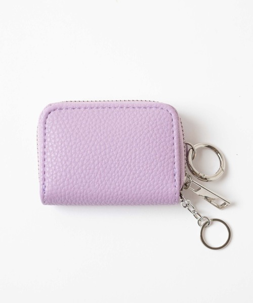 WEGO（ウィゴー）の「WEGO/【一部店限定】コンパクトキーケース（キーケース/キーアクセサリー・レディース・ベージュ/パープル/ブラック/シルバー・FREE）」の9枚目の写真