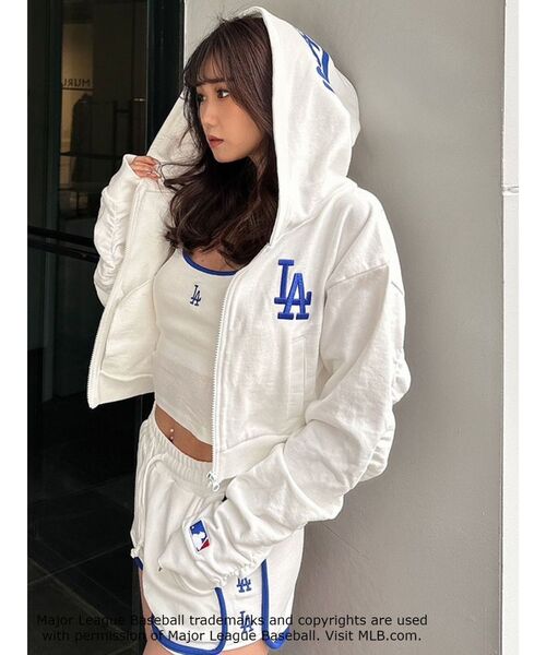 GYDA（ジェイダ）の「GYDA [MLB] ショートパーカー（パーカー