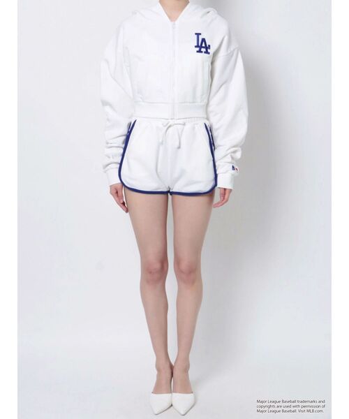 GYDA（ジェイダ）の「GYDA [MLB] ショートパーカー（パーカー・レディース・グレー/オフホワイト/ブラック・FREE）」の19枚目の写真