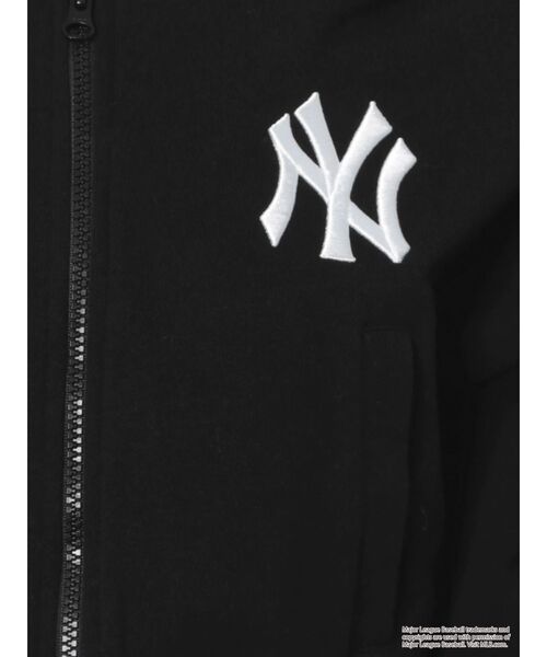 GYDA（ジェイダ）の「GYDA [MLB] ショートパーカー（パーカー・レディース・グレー/オフホワイト/ブラック・FREE）」の15枚目の写真