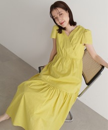 N.（N. Natural Beauty Basic） | 【S Size Line】◆コットンボイルカシュクール風ワンピース(ワンピース)