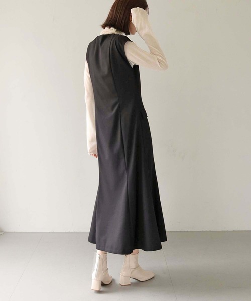 CLEIO(クレイオ)の「【CLEIO】2WAYフレアワンピース/2WAY FLARE DRESS/942-10620(ワンピース・レディース・ベージュ/アイボリー/ブラック・FREE)」の20枚目の写真