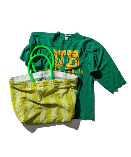 PUEBCO（プエブコ）の「POOL BAG/SINGLE COLOR LINING（ショルダーバッグ・メンズ・ライトオレンジ系/オレンジ系その他/ライトグリーン系/オレンジ系その他2/パープル系その他/グリーン系その他/ブルー系その他・ONE SIZE）」の3枚目の写真