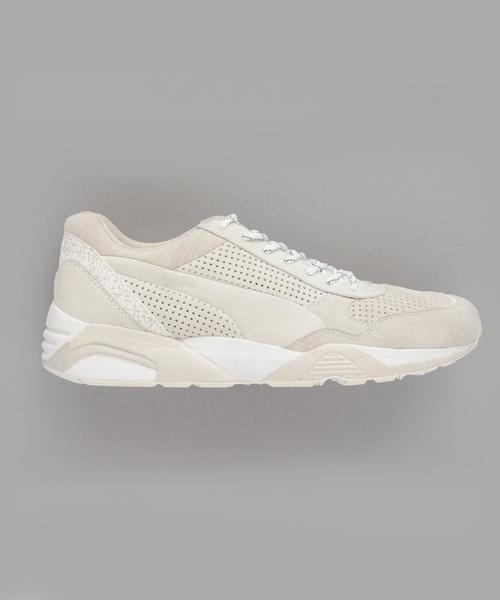 MONKEY TIME(モンキータイム)の「<PUMA(プーマ)×STAMPD>∴ R698/スニーカー(スニーカー・メンズ・オフホワイト/ブラック/グレー・26.5/23/23.5/25/24.5/26/27/28/24/29/28.5/27.5)」の4枚目の写真