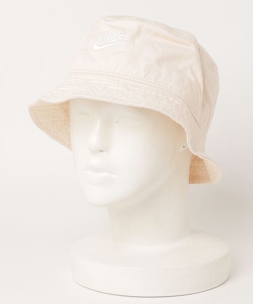 NIKE(ナイキ)の「NIKE/ナイキ U APEX BUCKET SQ FUT WSH/エイペックス ウォッシュド バケットハット(ハット・メンズ・ブラック/ベージュ/ホワイト・S/M/L)」の3枚目の写真