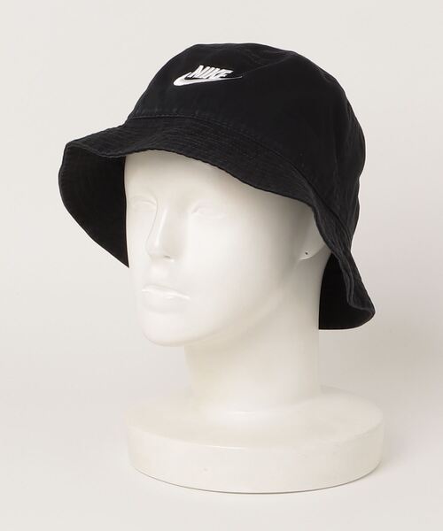 NIKE(ナイキ)の「NIKE/ナイキ U APEX BUCKET SQ FUT WSH/エイペックス ウォッシュド バケットハット(ハット・メンズ・ブラック/ベージュ/ホワイト・S/M/L)」の2枚目の写真
