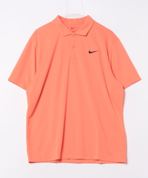 NIKE(ナイキ)の「《NIKEアパレル》コート DF ソリッド S/S ポロ(ポロシャツ・メンズ・ホワイト×ブラック/ブラック×ホワイト/ライトブルー/オレンジ・M/L/S/XL/2XL)」の4枚目の写真