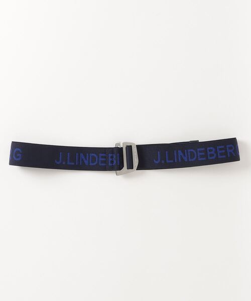 J.LINDEBERG(ジェイリンドバーグ)の「J.LINDEBERG(ジェイリンドバーグ)ベルト(ベルト・メンズ・サックスブルー/ホワイト/ブラック/ネイビー・85)」の4枚目の写真