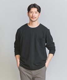 BEAUTY&YOUTH UNITED ARROWS | 【WEB限定】レイヤード ラスター ジャガード クルーネック&ノースリーブ(Tシャツ/カットソー)