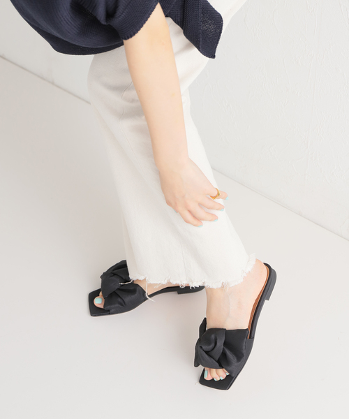 イエナ リボン サンダル IENA(イエナ)の「IENA リボンサンダル(サンダル)」 - WEAR