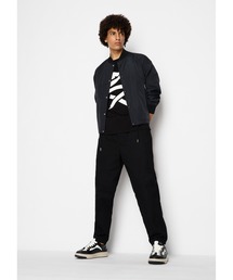 ARMANI EXCHANGE | 【A|X アルマーニ エクスチェンジ】スナップボタン　ナイロンブルゾン(ブルゾン)