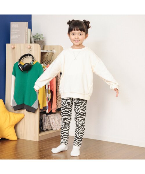 BREEZE(ブリーズ)の「【無地・総柄・18色展開】DAISUKI パンツ(その他パンツ・キッズ・ラベンダー/カーキ/ネイビー/オレンジ/レインボー/ブラック/ブラウン/クリーム/エメラルド/ベージュ/チェック/アイボリー/グリーン/チャコール/グレー/イエロー/ブルー/ライトインディゴブルー・100/70/110/80/90/120/130)」の19枚目の写真