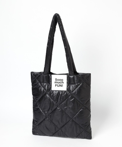 LEPSIM（レプシィム）の「キルティングトートバッグ　975491（トートバッグ・レディース・ブラック/シルバー/オレンジ/アイボリー・ONE SIZE）」の13枚目の写真