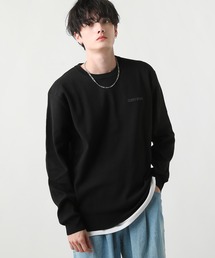 CONVERSE/ミラノリブクルーネックセーター