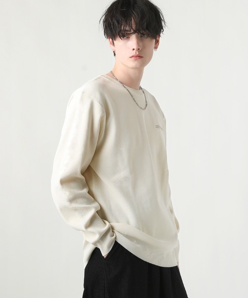 CONVERSE/ミラノリブクルーネックセーター（ニット/セーター