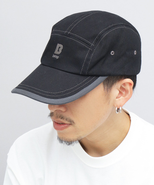 Age Factory 黒キャップ 未使用 セール】ロングビル ワーク ジェットキャップ つば長 深め（キャップ