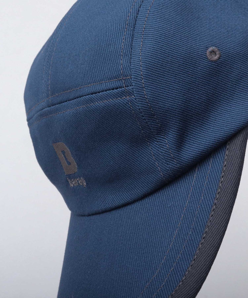 A.M.S.（エーエムエス）の「ロングビル ワーク ジェットキャップ つば長 深め（キャップ・メンズ・ブラック/アイボリー/ブルー/グレー・FREE）」の15枚目の写真
