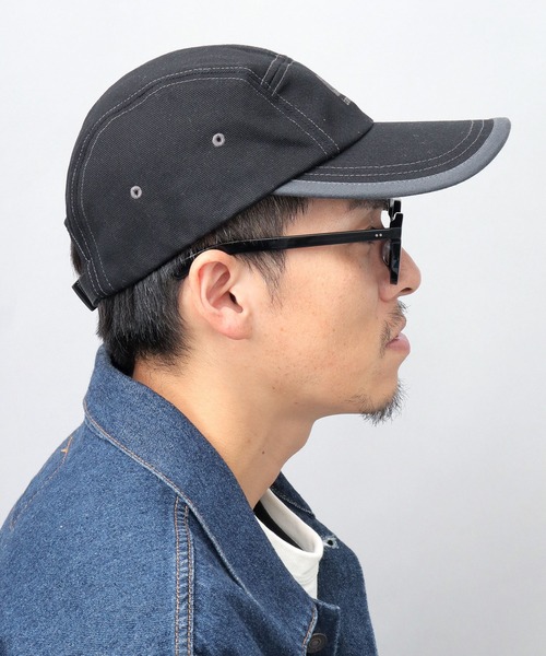 A.M.S.（エーエムエス）の「ロングビル ワーク ジェットキャップ つば長 深め（キャップ・メンズ・ブラック/アイボリー/ブルー/グレー・FREE）」の22枚目の写真