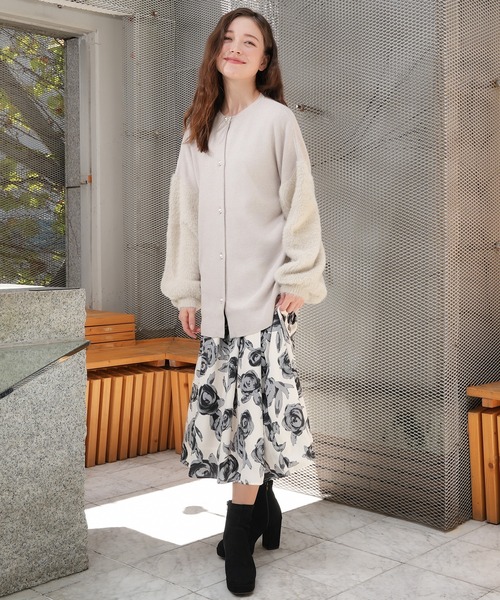 新品同様　トゥモローランド　ファーポケットカーディガンS✴︎アローズ ツィードカーディガンジャケット｜LOGEMENT DE CLAIRE（ロジュモンド