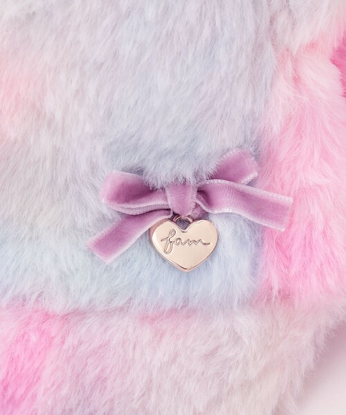 ANY（エニィ）の「ネコ耳付き ファー キャップ（キャップ・キッズ・ライラック系8/アイボリー系・52/56/54）」の4枚目の写真