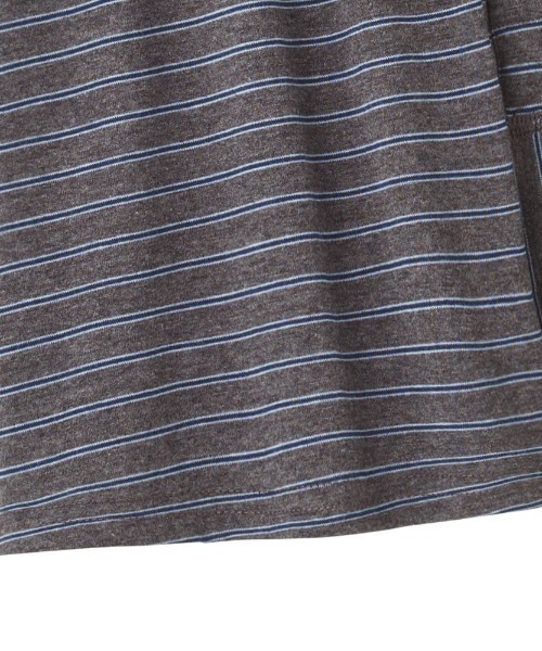 GUNZE（グンゼ）の「POLO BCS/ポロ ビーシーエス ニットトランクス 杢ボーダー（トランクス・メンズ・サックスブルー/レッド・MEDIUM/LARGE）」の9枚目の写真