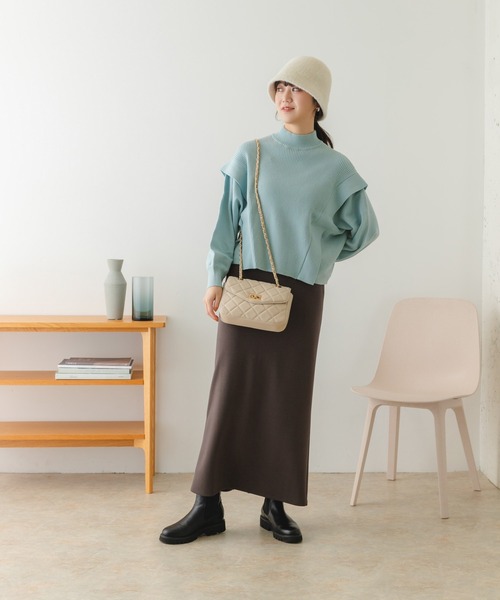 RODE SKO（ロデスコ）の「シャギーベルハット（ハット・レディース・ブラック/アイボリー・ONE）」の19枚目の写真