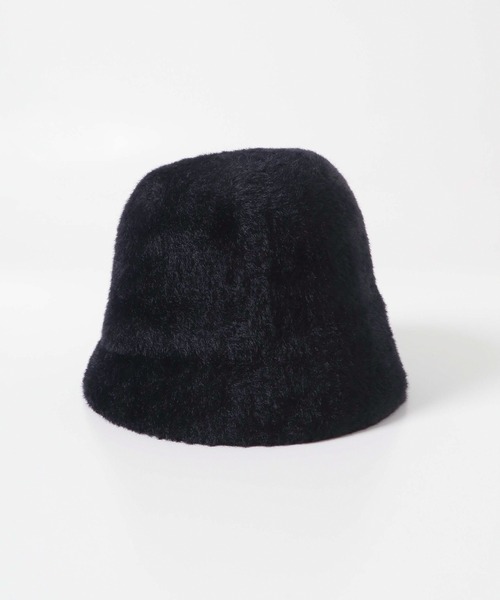 RODE SKO（ロデスコ）の「シャギーベルハット（ハット・レディース・ブラック/アイボリー・ONE）」の14枚目の写真